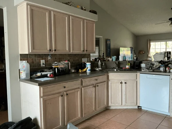 Declutter & Clean - Before