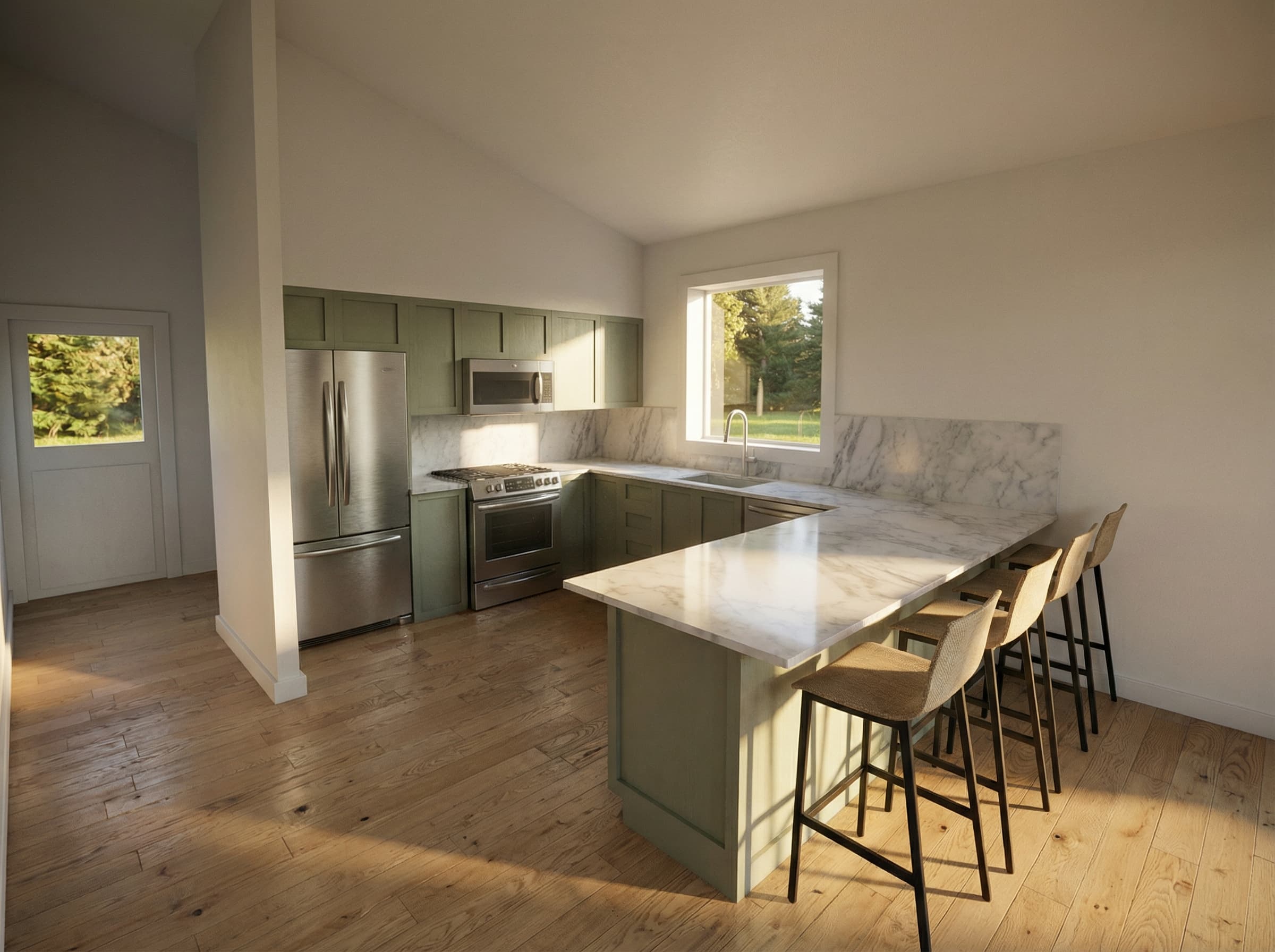 Two Rivers / Renders